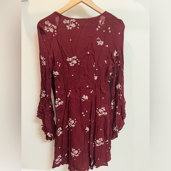 Free People Burgundy Dress - Picture 3 of 3